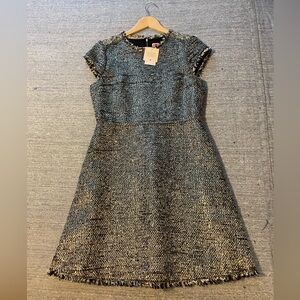 Kate Spade Tweed Party Dress size 10